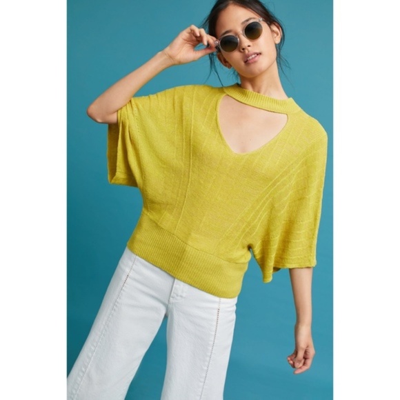 Anthropologie Tops - Anthropologie Knitted & Knotted Esti Pullover